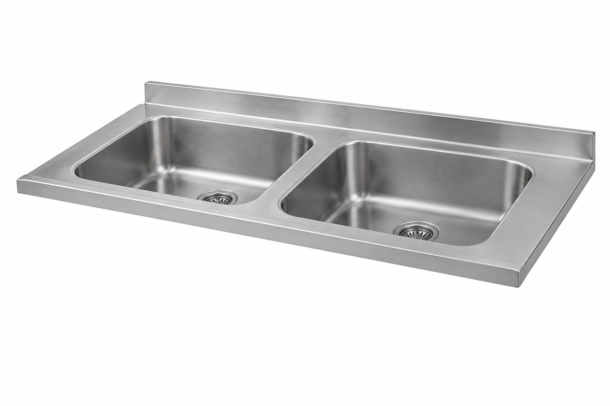 CUBIERTA LAVAFONDO 2 TAZAS 140X70CM